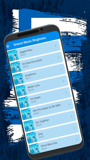 Android application Greek Music Ringtones screenshort