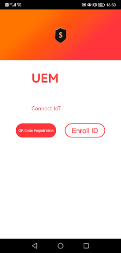Android application SafeUEM AE Kiosk Desktop screenshort