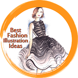 Fashion illustrations icon