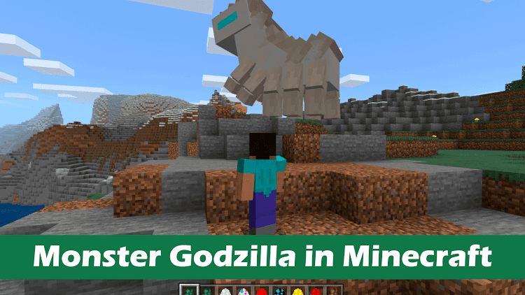 Godzilla Mod for Minecraft One - 1.2 - (Android)