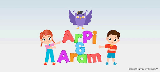 Arpi & Aram’s Educational App Screen 2