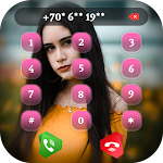 Cover Image of Télécharger Photo Phone Dialer Call Screen  APK