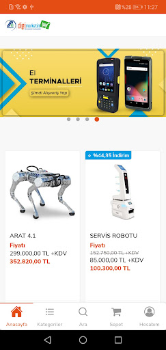 Android application Digimarketim screenshort