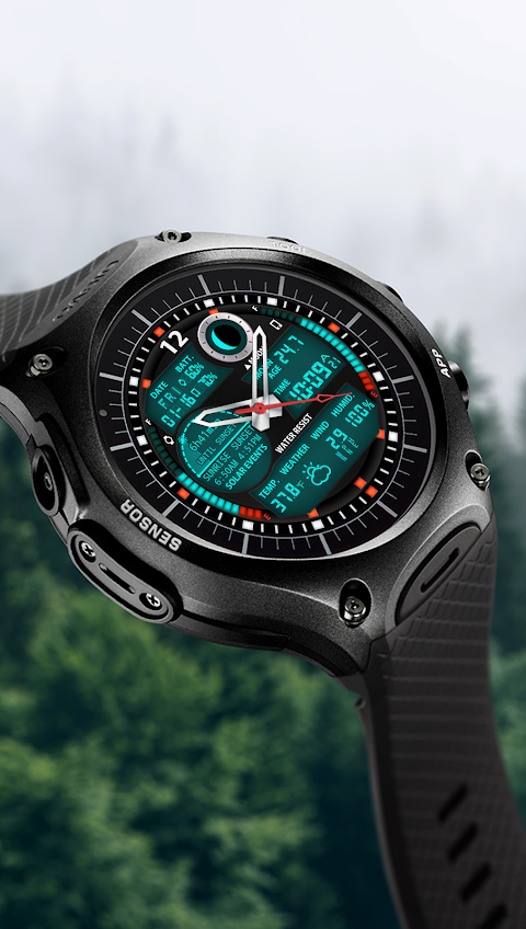 A47 WatchFace for LG G Watch Rのおすすめ画像4