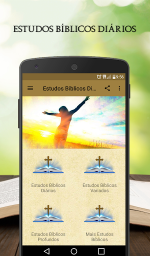 Android application Estudos Bíblicos Diários screenshort