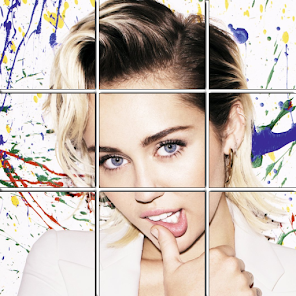 Screenshot 8 Slide Puzzle Miley Cyrus android
