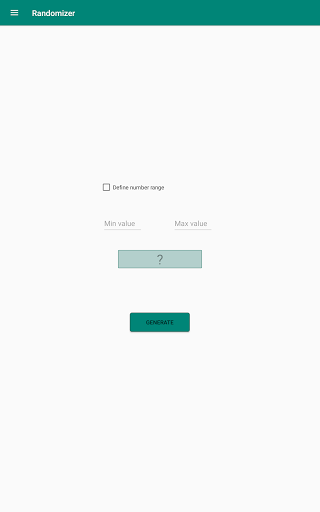 Randomizer Random value generator