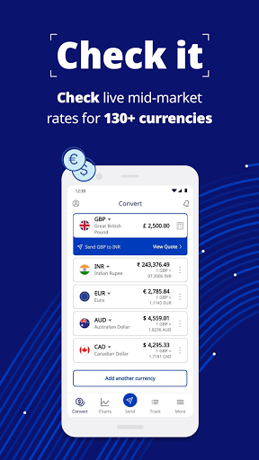 Xe – Currency Converter & Global Money Transfers  screenshots 1