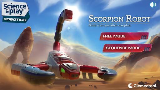 Android application Scorpion Robot screenshort
