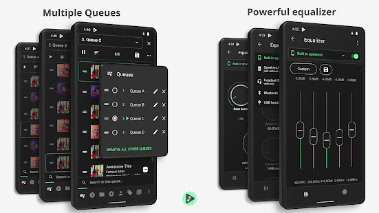 Musicolet Music Player Varies with device APK screenshots 2
