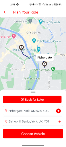 Dash: Request A Ride Screen 2
