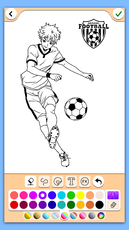 Football coloring book game - 18.4.4 - (Android)