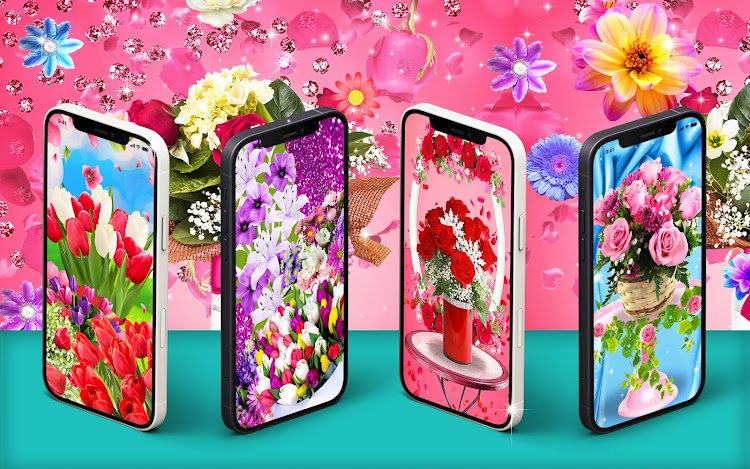 Flowers bouquet live wallpaper - 25.8 - (Android)