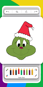 Grinch Coloring Book Game