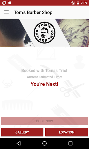 Tom & Ernies Barbershop Screen 2