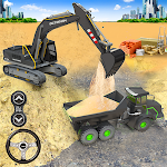 Cover Image of Tải xuống Trò chơi mô phỏng máy xúc cát  APK
