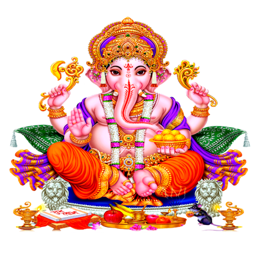 Ganpati Bappa Always Light On logo