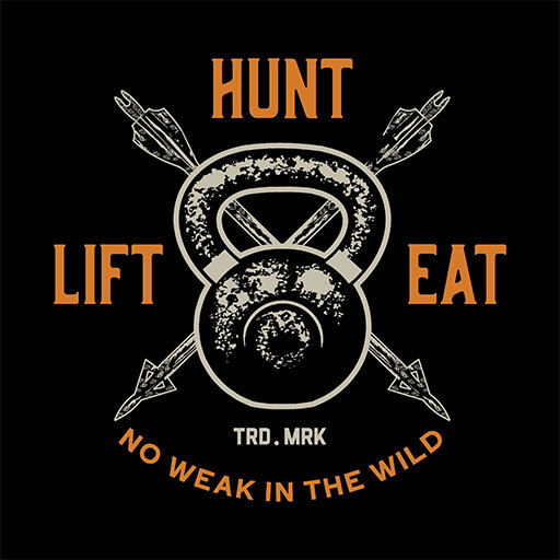 Hunt Lift Eat logo