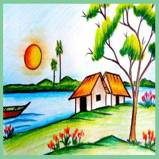 How to Draw Scenery logo