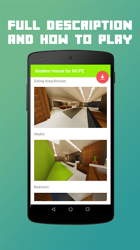 Modern House for MCPE Screen 3
