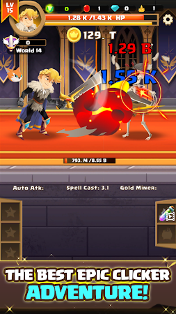 Game screenshot Clicker Knight: Incremental Id mod apk