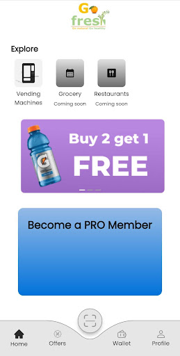 GoFresh Screen 2