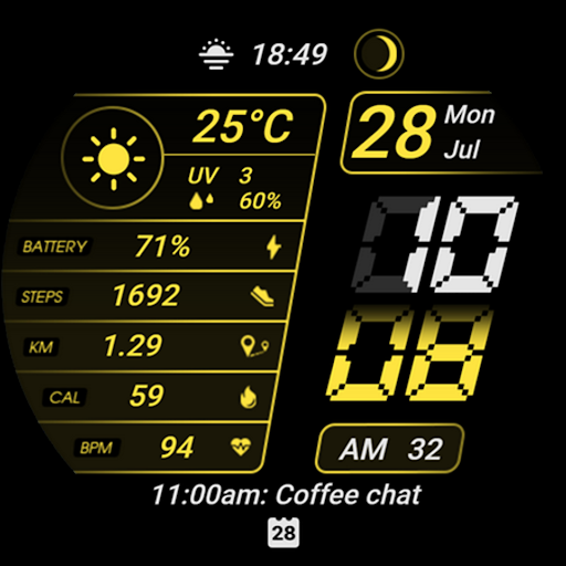 Watch face CNW-45 screenshot 30