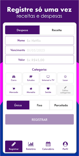 Minhas Contas - Contas a Pagar Screen 2