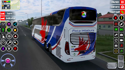 Bus Game Way Coach Bus Driving screenshot 1