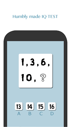 Android application Mr.IQ(IQ TEST 33 Questions) screenshort