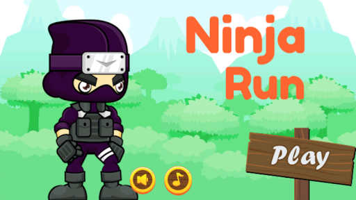 Android application Ninja Run screenshort
