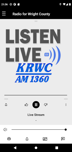 Android application KRWC 1360 screenshort