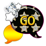 GO SMS - Gold Diamond Star icon