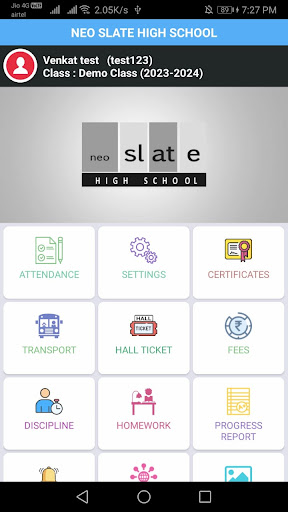neo Slate High School Screen 2