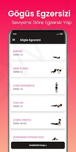 Kadın Fitness: Tüm Vücut Egzersizleri Screenshot