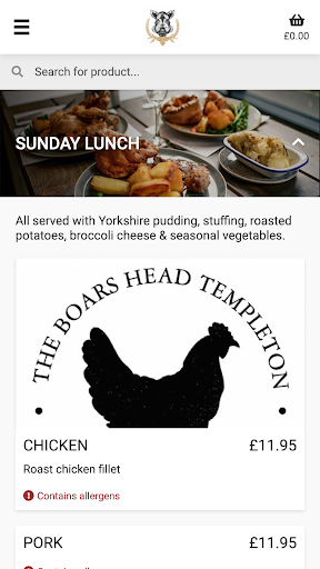 The Boars Head Screen 2