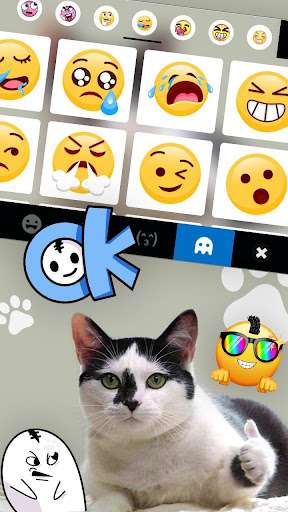 Cat Thumbs Up Keyboard Backgro Screen 3