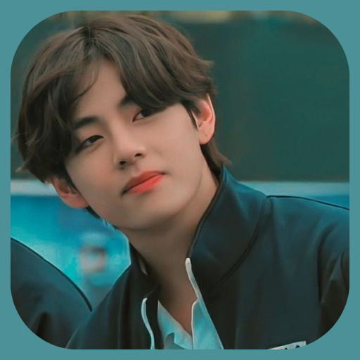 BTS Taehyung Wallpaper 4K logo