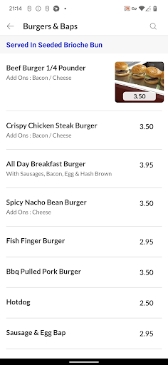 Lincs Spice And Burger Hut Screen 3