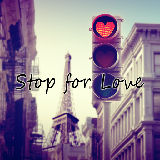Paris Wallpaper-Stop for Love- logo
