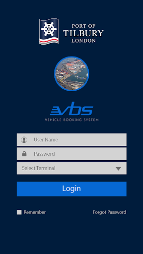 Port of Tilbury VBS Screen 2