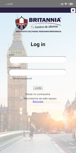 BRITANNIA - Tu Centro de Idiom Screen 2
