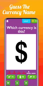 Guess The Currency Name