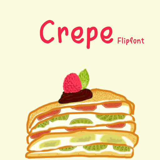 GFCrepe™ Latin FlipFont logo