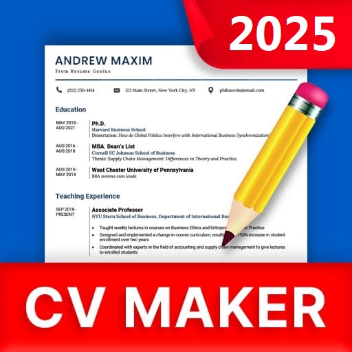 Resume Builder: CV Maker Header - AppWisp.com
