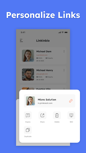 LinkInBioX - Link in bio tool Screen 3