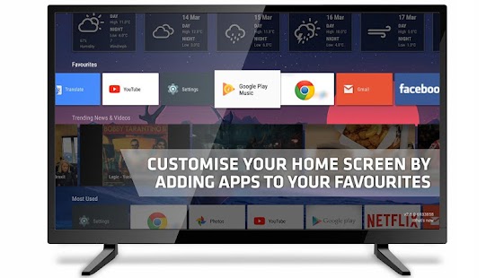 Super Smart TV Launcher LIVE Capture d'écran