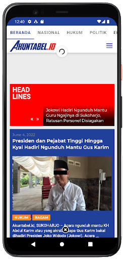 Android application Akuntabel News screenshort