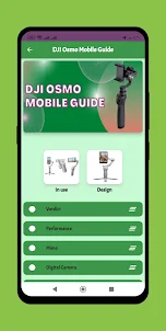 DJI Osmo Mobile Guide