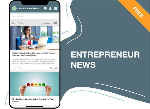 Entrepreneur News | Entreprene Screenshot 1 - AppWisp.com